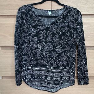 Floral Old Navy Blouse